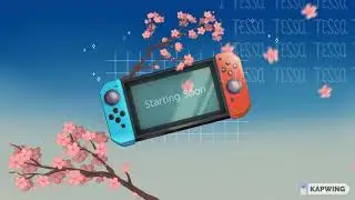 Sakura Switch  | Animated Screen Overlays for Twitch Stream