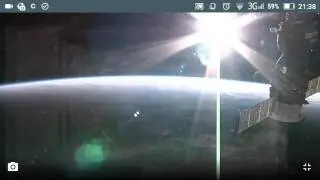 Великолепный закат солнца в космосе на МКС(ISS),планета чудна и красива!!!