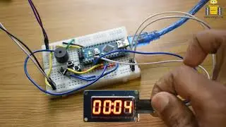 Simple timer kitchen control using 7segment display