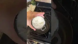 Using Crisco to Grease a Cast Iron Pan
