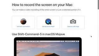 New MacOS Screen Capture Utility