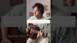 How to play Noah Kahan - Maine guitar intro tabs #noahkahan #guitartabs #fingerstyle