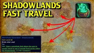 How to Get Wormhole Generator Shadowlands for Instant Teleport in WoW