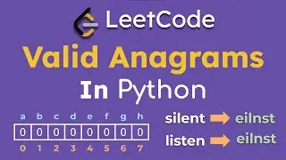 242. Valid Anagram - Leetcode (Python)