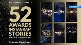 Awards Instagram Pack for Adobe After Effects