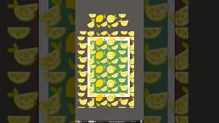Рисую патерн в Adobe Illustrator     #adobeillustrator #паттерн #рисование #иллюстратор #лимон
