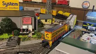 BMT- BIG MATT'S TRAINS EVENING WITH TRAINS- SWITCHING, OPERATING, ENJOYING MY LIONEL O SCALE TRAIN