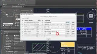 XLSparam for AutoCAD - link DWG parameters with XLS tables