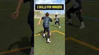 3 BEST SIMPLE 1v1 SKILLS on THE SIDE🔥#shorts #football #soccer #footballskills #soccerskills