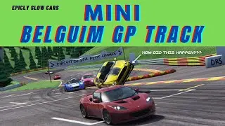 Mini Belgium Grand Prix at Spa Petit-champs on Assetto Corsa with Small Cars (with download link)