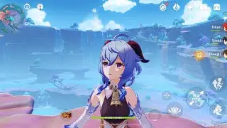 Genshin Impact on iPhone 13 at 60fps max settings