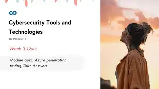 Module quiz: Azure penetration testing Quiz Answers