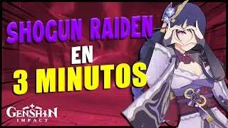 SHOGUN RAIDEN (Baal) EN 3 MINUTOS - Genshin Impact