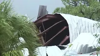 Possible tornado causes damage near St. Lucie County Sheriff's Office