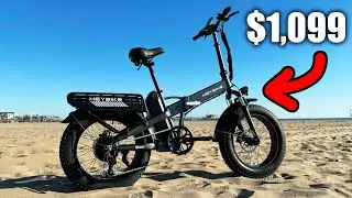 This 28 MPH Folding Ebike Aint Bad For $1,099 - Heybike Mars 2.0