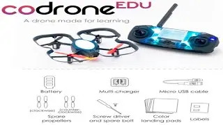 The programmable drone designed for learning  CoDrone EDU by Robolink