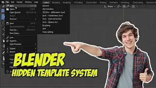 Blender: Hidden Template System