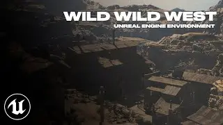 Old Western Walkthrough! UE5 FREE ASSET!