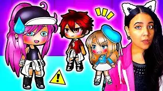 😅 The First TOMBOY In A School?! 😬 Gacha Life Mini Movie Love Story Reaction