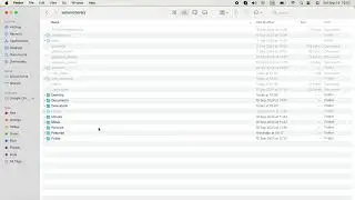 How to see hidden files and folders on MacOS finder