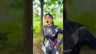 Spiderman model helps Spidergirl rescue Spiderman baby and the unexpected ending #shorts #spiderman