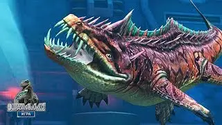Подводные монстры Мира Юрского Периода Jurassic World The Game прохождение на русском