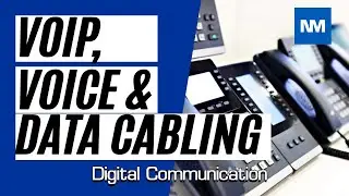 VOIP, Voice & Data Cabling in Digital Communication  (Structured Cabling for Voice and data)