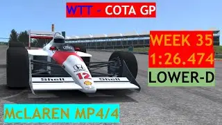 WTT (Week 35, 2025) - McLaren MP4/4 at COTA GP