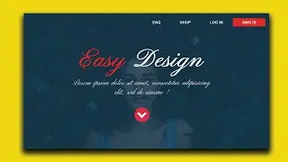 How To Build A Landing Page With HTML And CSS | HTML & CSS Landing Page
