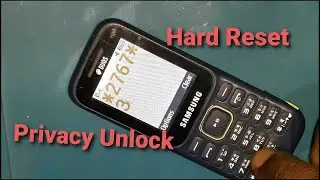 How To Samsung B310e hard reset and privacy unlock/Samsung B310 Master Reset Without pc