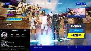 PLAYING FORTNITE SQUADS WITH TPINDELL