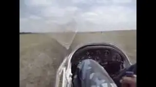 Самолёт Чиж, видео из кабины