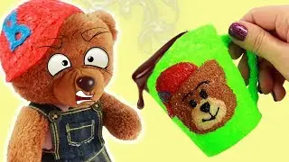 ЧАШКА 3D ручкой для МЕДВЕДЯ ВАНЬКИ. Приключения МАШИ и МЕДВЕДЯ ВАНЬКИ