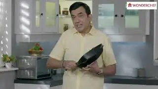 Forza Cast Iron Fry Pan 19cm | Wonderchef by Sanjeev Kapoor