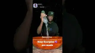 How Scorpio ♏️ are made 
