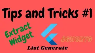TIPS AND TRICKS ||  LIST GENERATE || JOOKATE'S FLUTTER