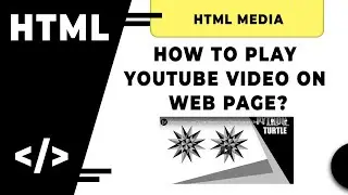 How To Show  YouTube Video On Web Page // Play YouTube Video On Web Page Or Website  By 