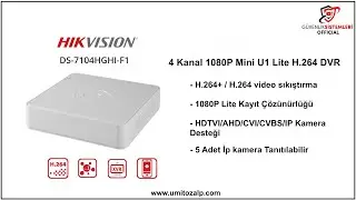 DS-7104HGHI-F1 DVR Kayıt Cihazı Öellikleri