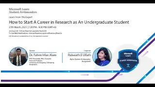 Learn From The Expert: How To Start A Career In Research As An Undergraduate Student