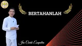 Vidio Motivasi - Judul : Bertahanlah. - Mentor : Jero Carik Esaputra