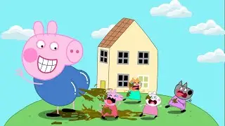 What Is Giant Peppa Pig Doing??? Peppa Pig Funny Animation