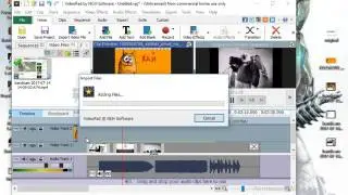 Кусочек видео как я монтирую