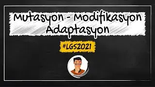 Mutasyon-Modifikasyon-Adaptasyon / LGS Kampı