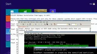 How to Convert Windows 7/8/8.1/10 Installation from Legacy to UEFI Without Data Loss!