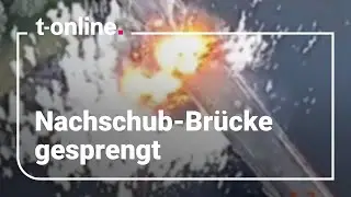 Russland: Ukraine zerstört strategisch wichtige Brücke in Kursk