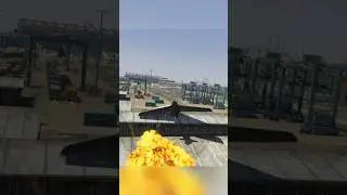 Close call with the bomber glider #gta #gta5 #gtaonline #gtav