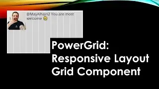 PowerGrid - Responsive Grid Layout Canvas Component