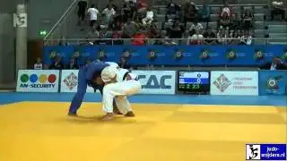 Judo 2012 European Championship Juniors: Ivanov (BUL) - Ntanatsidis (GRE) [-81kg] semi-final