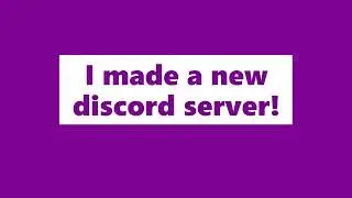 I have Discord server link in description   MUST WATCH