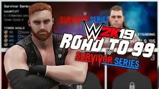 WWE 2K19 Road To 99 - Ep 2 - SURVIVOR SERIES Special Event! Tower + Road To Glory!